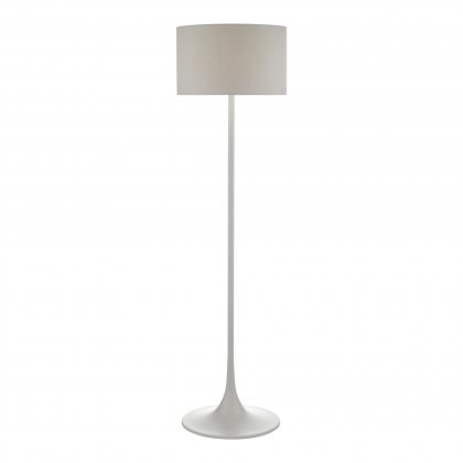 Floor Lamp Grey With Shade