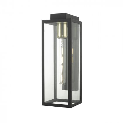 Naxos Wall Light Black IP43