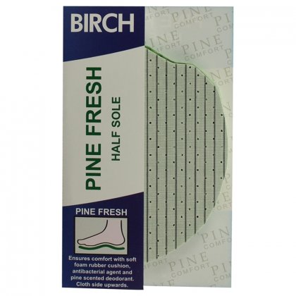 Birch Pine Half Insoles Small Sizes 3 - 4