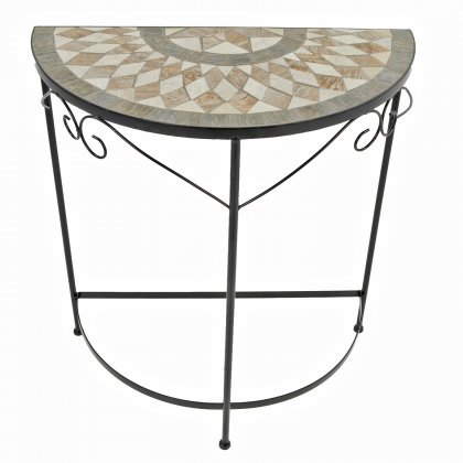 Summer Terrace Brava Half Round Table