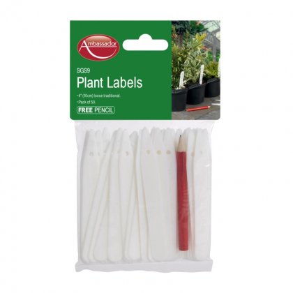 Ambassador Plant Labels Pack of 50 4''
