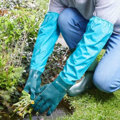 Briers Waterproof Full Length Drain, Tank & Pond Gloves Large/9