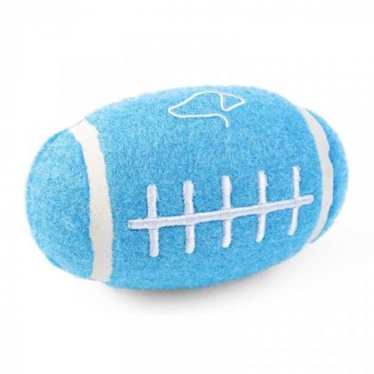Zoon Throw & Fetch Dog Toys - 8cm Mini Squeaky Pooch Rugger Ball