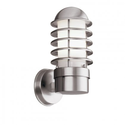 Searchlight Louvre Stainless Steel Outdoor Wall Bracket