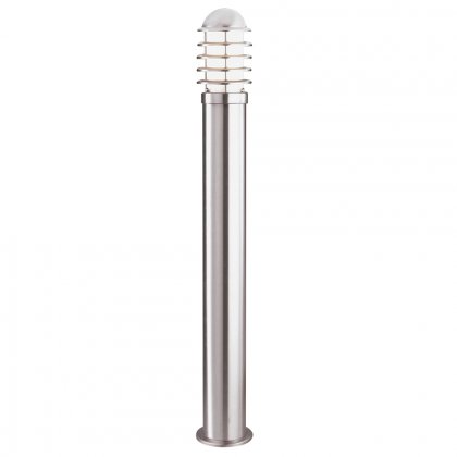 Searchlight Louvre Stainless Steel Outdoor Post Light 90cm