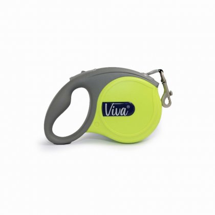 Ancol Viva Small Dog Retractable Lead 5M - Lime