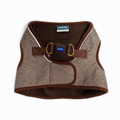 Ancol Herringbone Step In Dog Harness -Small 35-42cm