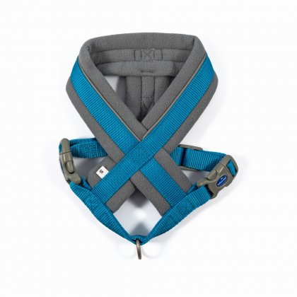 Ancol Viva Padded Dog Harness Blue- Small 36-42cm