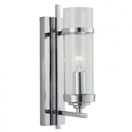 Searchlight Milo Cc Wb-Cl Glass Cylinder Shade