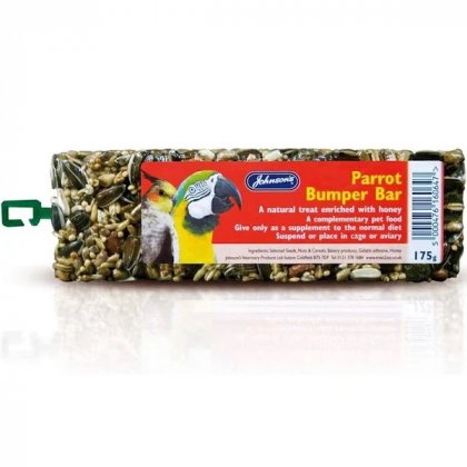 Johnsons Parrot Bumper Treat Seed Bar - 175g