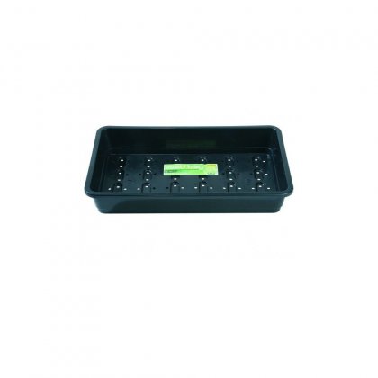 Garland Standard Seed Tray With Holes - Black