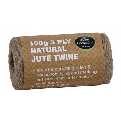 Garland 100g 3 Ply Natural Jute Twine