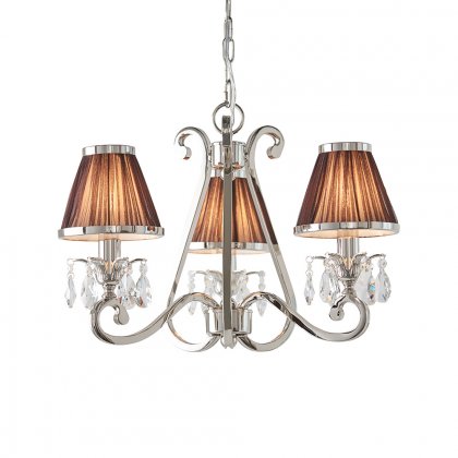 Endon Oksana nickel 3lt Pendant