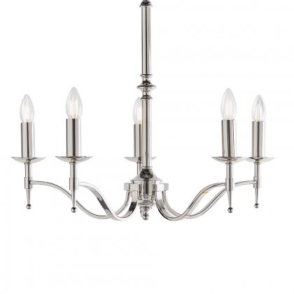 Endon Stanford nickel 5lt Pendant