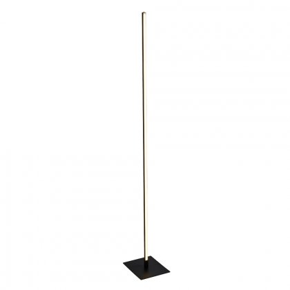 Searchlight Tribeca Floor Lamp Matt Black Metal