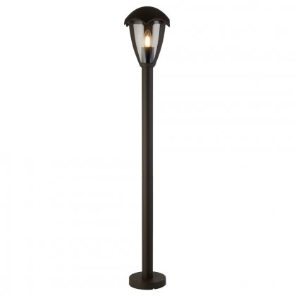 Searchlight Bluebell Outdoor Post, Die Cast With Pc Diffuser