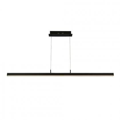 Searchlight Tribeca Led Pendant, Temperature Colour Changing, Matt Black