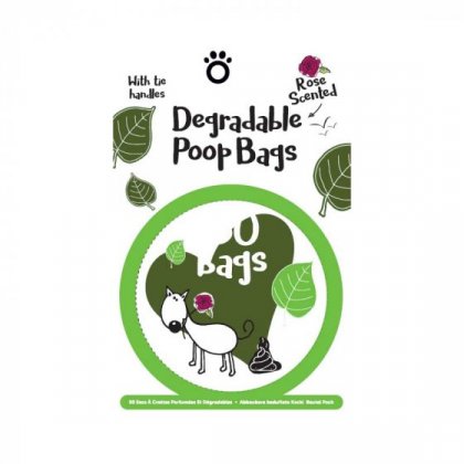 Zoon Degradable Scented Poop Bags Pack (50 Pack)