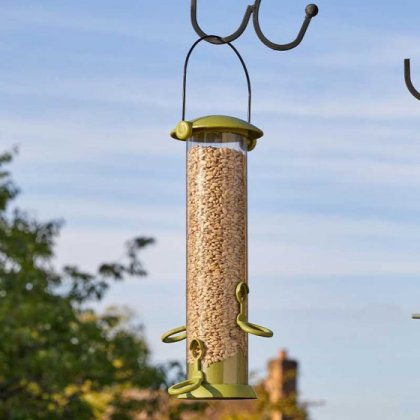 ChapelWood Twist Top Sunflower Heart Feeder 20cm