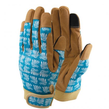 Lux-Fit Synthetic Leather Gloves - Medium