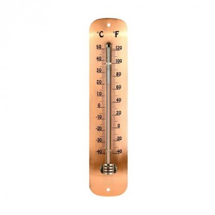 Garden Thermometer - Copper Plated