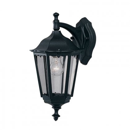 Searchlight Bel Aire Outdoor Wall Light Black D/Lt