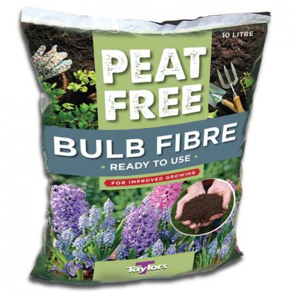 Taylors Peat Free Bult Fibre - 10 Litres