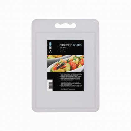 Chef Aid White Poly Chopping Board