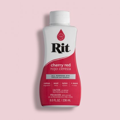 Rit All Purpose Liquid Dye 8 fl.oz - Cherry Red