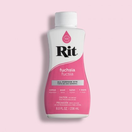 Rit All Purpose Liquid Dye 8 fl.oz - Fuchsia