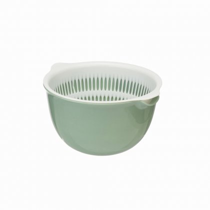 Fusion Twist Mini Colander & Bowl Set - Mint