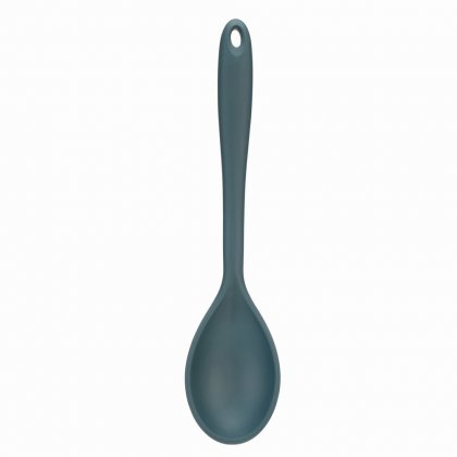 Fusion Twist Silicone Solid Spoon Grey