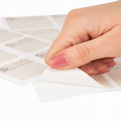 &Again Jar Labels - Blank