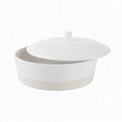 Artisan St. Shallow Lidded Dish