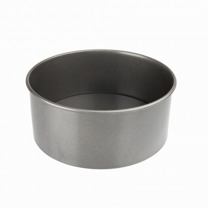 Luxe Kitchen 18cm Round Loose Base Deep Cake Pan