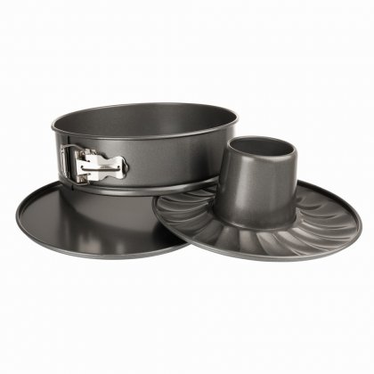 Luxe Kitchen 2 in 1 Spring Form and Cake Ring Moul
