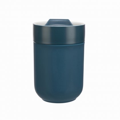 Siip Fundamental Ceramic Travel Mug - Navy