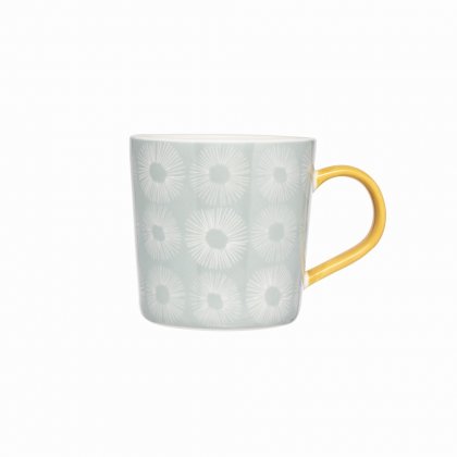 Siip Ekko Burst Floral Mug Blue