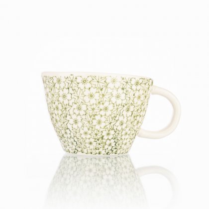 Siip Fundamental Green Floral Mug 4