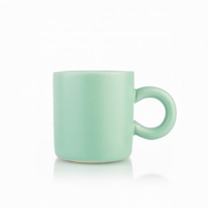 Siip Matt Espresso with Round Handle Teal
