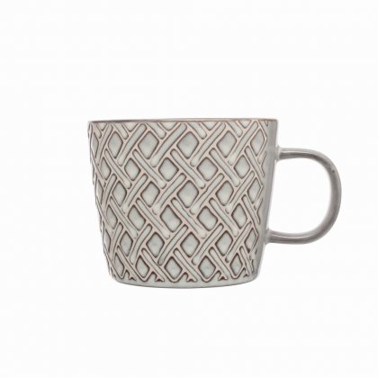 Siip Reactive Glaze Grey Mug Diamond