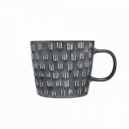 Siip Reactive Glaze Lined Mug Navy