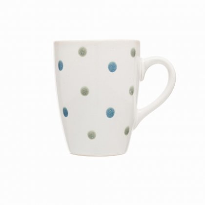 Siip Reactive Glaze Spot Mug Blue & Green
