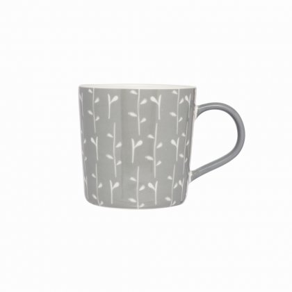 Siip Ekko Floral Stems Mug Grey