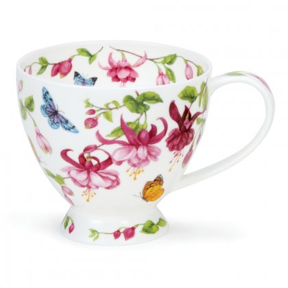 Dunoon Skye Shape Fine Bone China Mug - Papillon