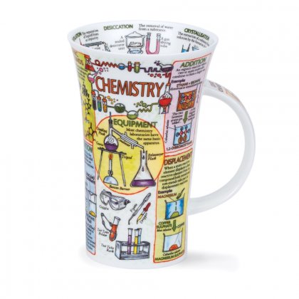 Dunoon Glencoe Shape Fine Bone China Mug - Chemistry