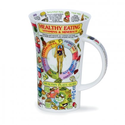 Dunoon Glencoe Shape Fine Bone China - Healthy Eating