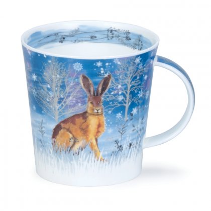 Dunoon  Cairngorm Shape Fine Bone China Mug - Moonbeam Hare