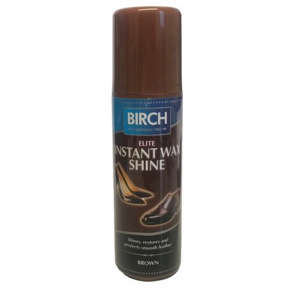 Birch Elite Instant Wax Shine 75ml - Brown
