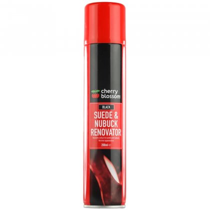 Cherry Blossom Suede & Nubuck Shoe Renovator 200ml - Black